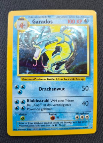 Garados base set holo - set,