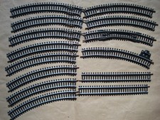 Modelleisenbahn LIMA Spur HO gerade gebogene Gleise