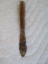 Antikes Messer Jagdmesser mit Mammut Griff