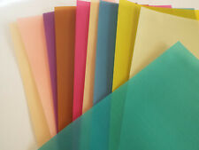 Transparentpapier Bastelpapier weiß 170g/m² bunt 130g/m² Papierbasteln