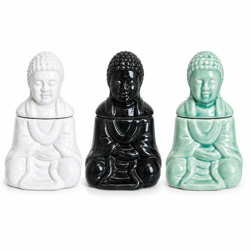 Buddha duftlampe keramik aroma - buddha,