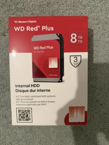 Neu ovp red plus - &, 8tb