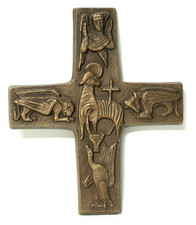 Bronzekreuz Kruzifix Bronze
