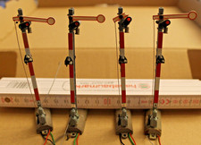 Fleischmann 4 Flügelsignale 6205  Spur H0  defekt für Bastler