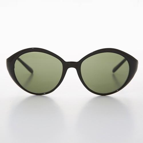 Schwarze runde damen vintage - schwarze,