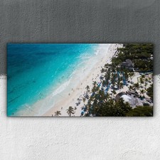 Tropischer Strand Ozean 100x50 Leinwand Wandbilder XXL Canvas