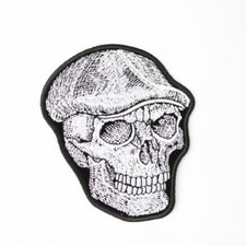Biker Chopper Rockabilly Skull