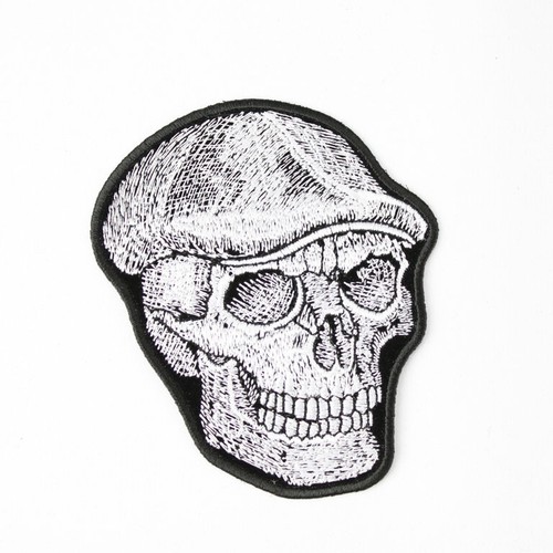 Biker chopper rockabilly skull - biker,