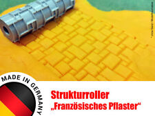 Strukturroller "Französisches Pflaster" Walze Rolle Modellbau 1:87 1:72 1:35