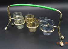 6 DDR Schnapsgläser mit