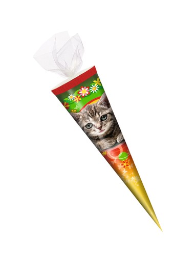 Schultüte zuckertüte - /,