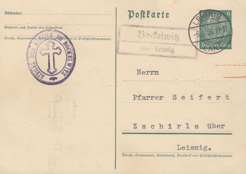 Landpost stempel bockelwitz - landpost-stempel,
