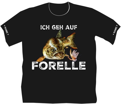 Angler shirt forellenangeln - angler,