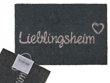 Fussmatte Lieblingsheim