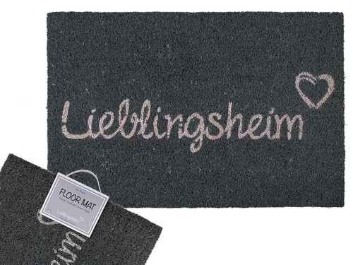 Fussmatte lieblingsheim - fussmatte,