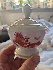 WEIMAR Porzellan Deckeldose