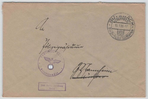 Reich briefstempel - d.,
