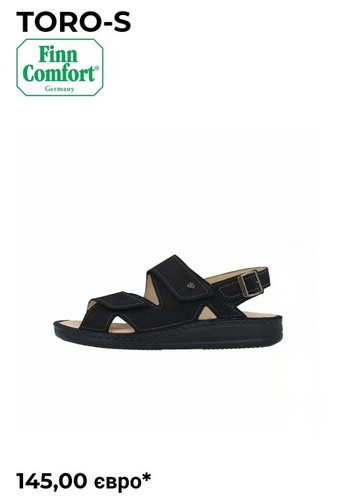 Men finn comfort sandals black - men,