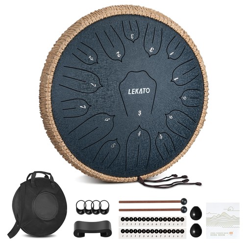 Steel tongue drum - mit, noten