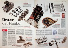 Oldtimer Praxis 3095) Borgward Vierzylinder Motor seziert - ein interessanter Be