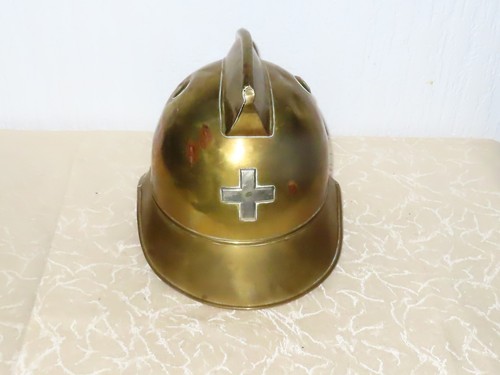 Antiker helm feuerwehr - antiker,