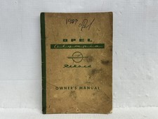 1959 Opel Olympia & Rekord