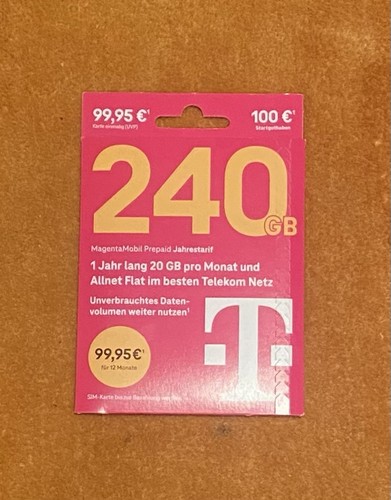 Telekom 240gb prepaid - telekom,