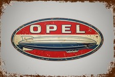 Blechschild OPEL 30 x 20 cm Metallschild Retro Vintage Auto Car (0400003)