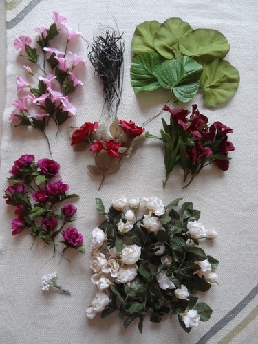 Konvolut seidenblumen - konvolut,