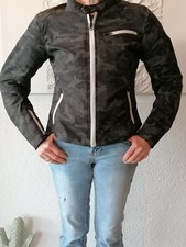 LINDSTRANDS Fryken Camouflage Damen Motorradjacke Textil Gr. 40