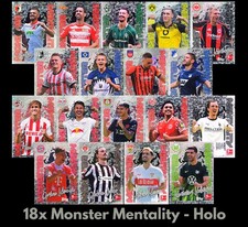 Topps Bundesliga STICKER 25/26– Alle 18 Monster Mentality Holo Sticker 2025 2026