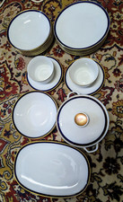 🍽️ Speiseservice Hutschenreuther Arzberg Gold Kobalt – Für 6 Personen ✨