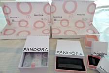 6 Pandora - Schmuckschachteln und Versandschachteln NEU !