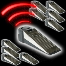 OLYMPIA Türstopper Alarm 1-10 St Elektronischer Türkeil Alarmanlage Türsicherung