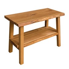 	KYVEKO Echtholz-Waschtisch Natural Oak MWTNO14050 1400x500x800 mm Möbelstück