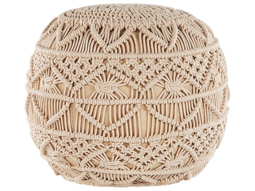 Pouf strickhocker kugelsitz - pouf,