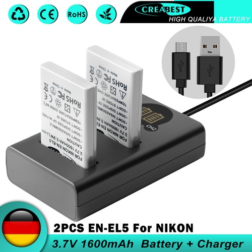 El5 akku dual - en-el5,