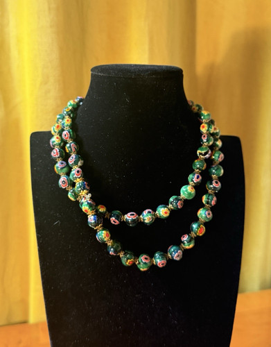 Vintage muranoglas kette - muranoglas,