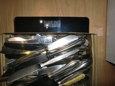 Konvolut Messer versilbert 4,5