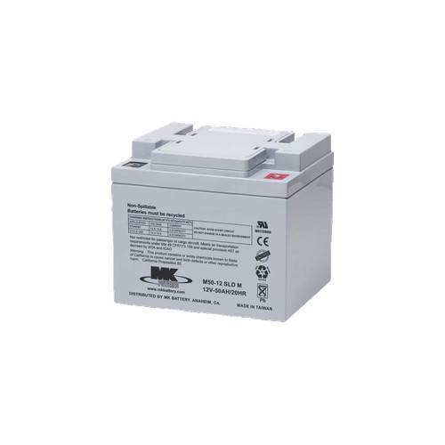 Battery 12v 50ah bleiakku - mk,