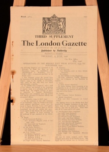 1946 vol supplement london - vol,
