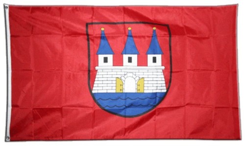 Fahne deutschland stadt - fahne,