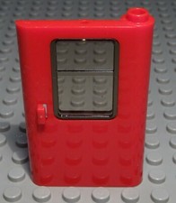 Lego Eisenbahn Tür 1x4x5 Rot
