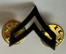 US Army Military clothing Uniform Corporal Metall Rank Insignia Black