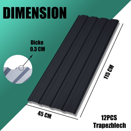12x profilblech trapezblech - profilblech,