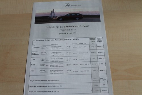 137502 mercedes klasse w202 - 137502), c-klasse