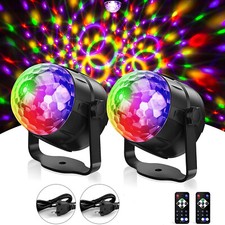 2stk led discokugel - 2stk,