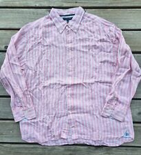 Original Tommy Hilfiger 3XL Sommer Hemd Kariert Mehrfarbig Leinen *Breite 75cm*