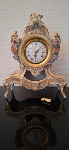 Porzellan uhr barock - uhr,