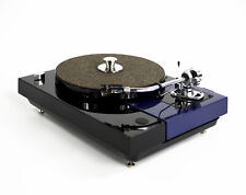 Restaurierter Thorens TD 321 mit SME 3009 bicolor schwarz und blau metallic